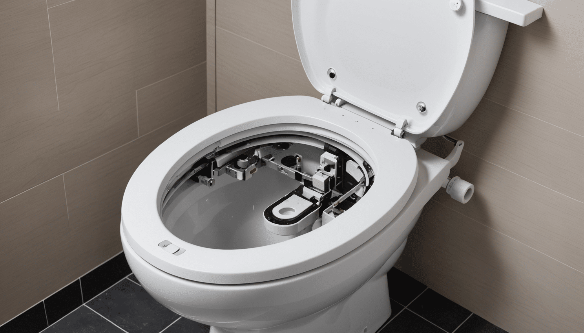 Entretien du WC suspendu : accéder au mécanisme sans endommager le carrelage